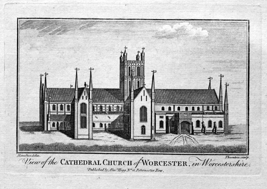 Worcester Cathedral 1786