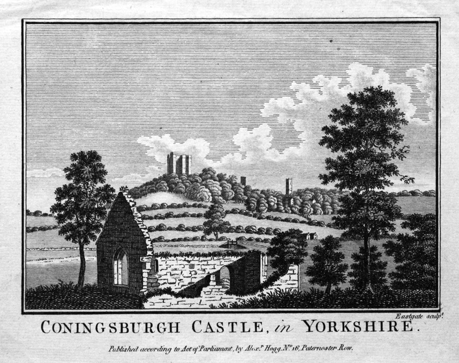 Coningburgh Castle Yorkshire  Coningburgh Castle Yorkshire