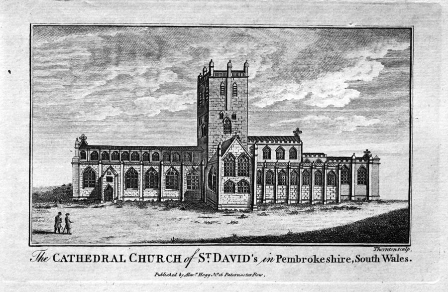 St. David's Cathedral, Pembrokeshire 1786