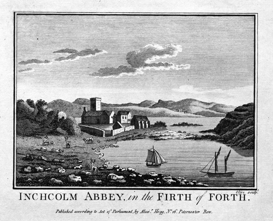 Inchcolm Abbey, Scotland 1786