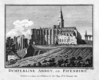  Dunfermline bbey, Fife 1786 