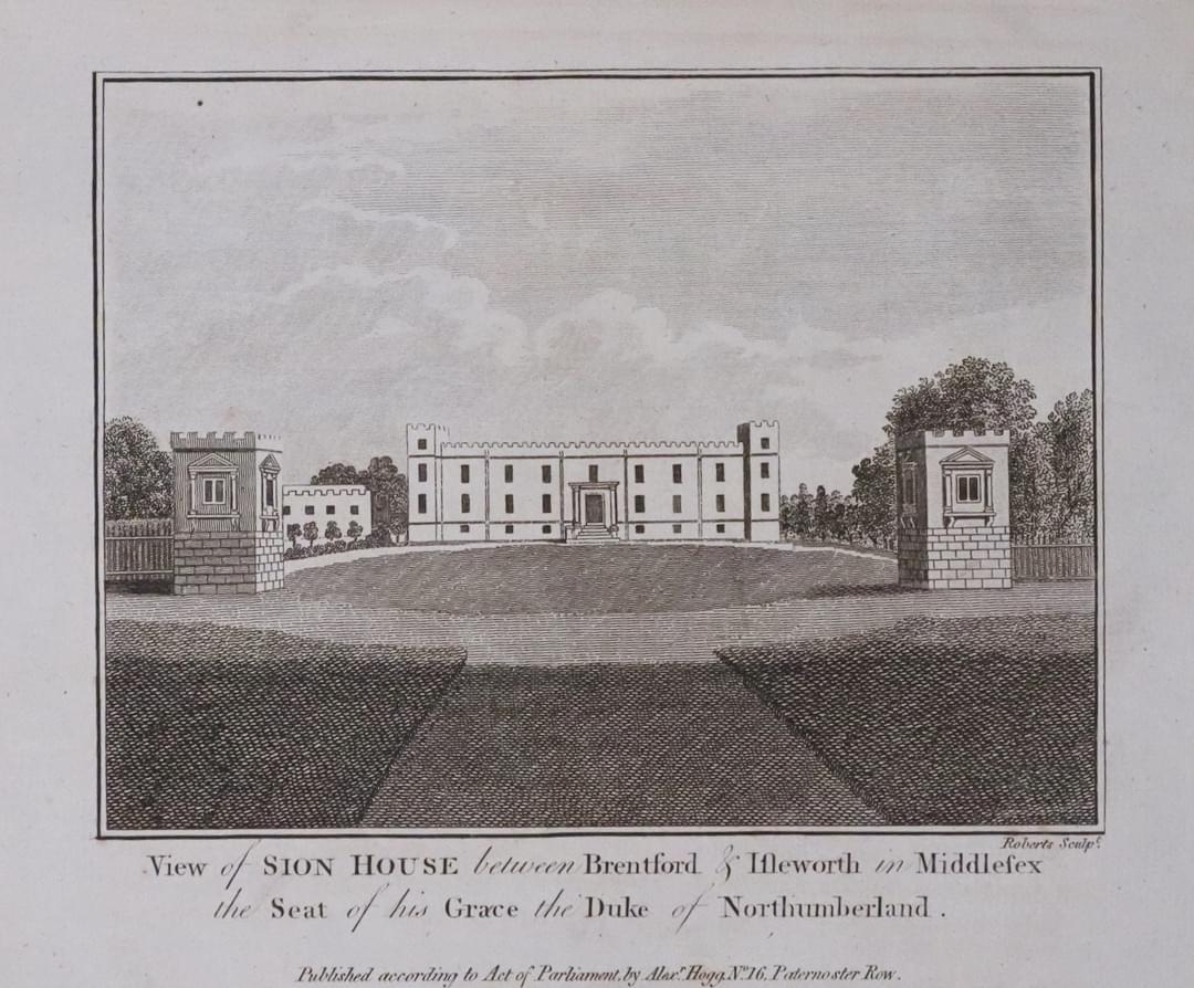 Syon House, Middlesex published in 1786