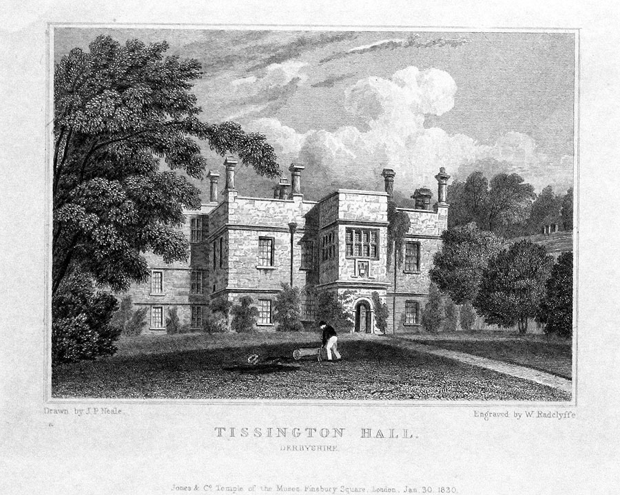 Tissington Hall Derbyshire  Tissington Hall Derbyshire