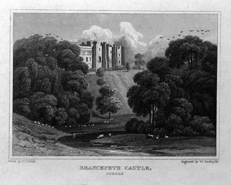 Brancepeth Castle County Durham  Brancepeth Castle County Durham