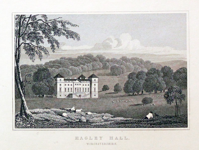 Hagley Hall Worcestershire  Hagley Hall Worcestershire