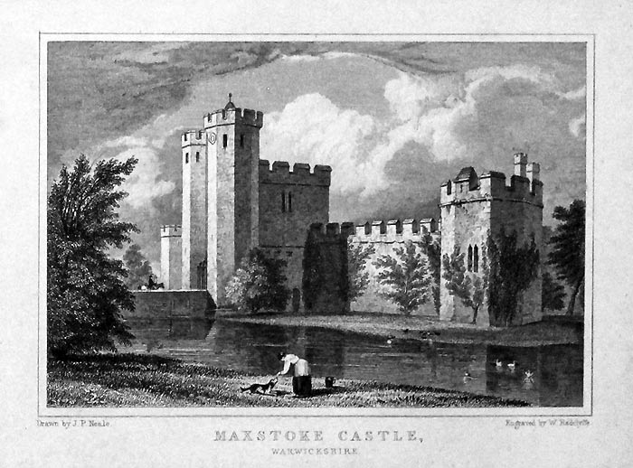 Maxstoke Castle, Warwickshire  Maxstoke Castle, Warwickshire