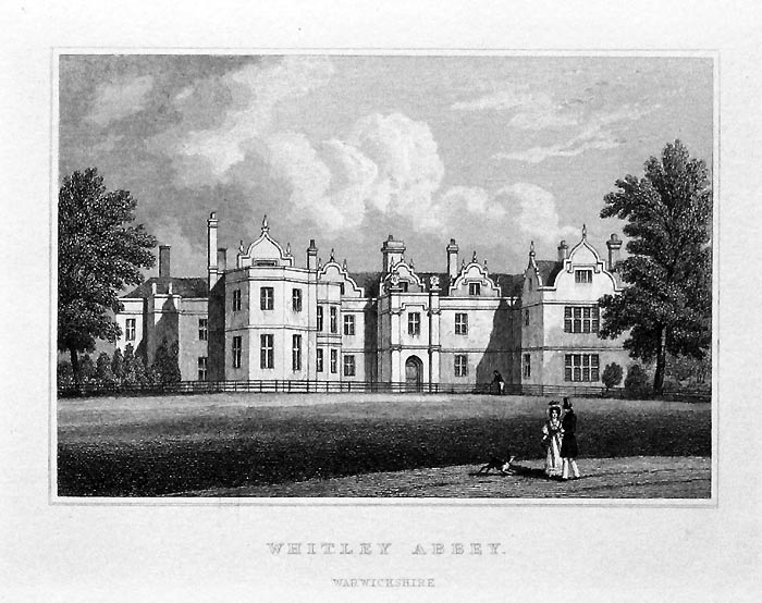 Whitley Abbey, Warwickshire  Whitley Abbey, Warwickshire