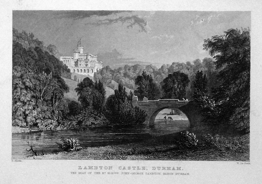 Lambton Castle County Durham  Lambton Castle County Durham