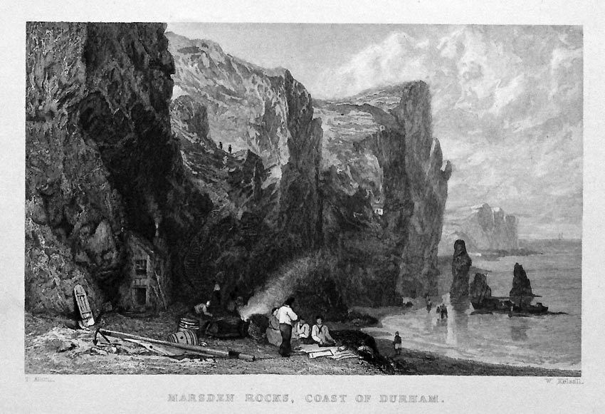 Marsden Rocks County Durham  Marsden Rocks County Durham