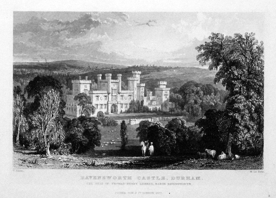 Ravensworth Castle County Durham  Ravensworth Castle County Durham