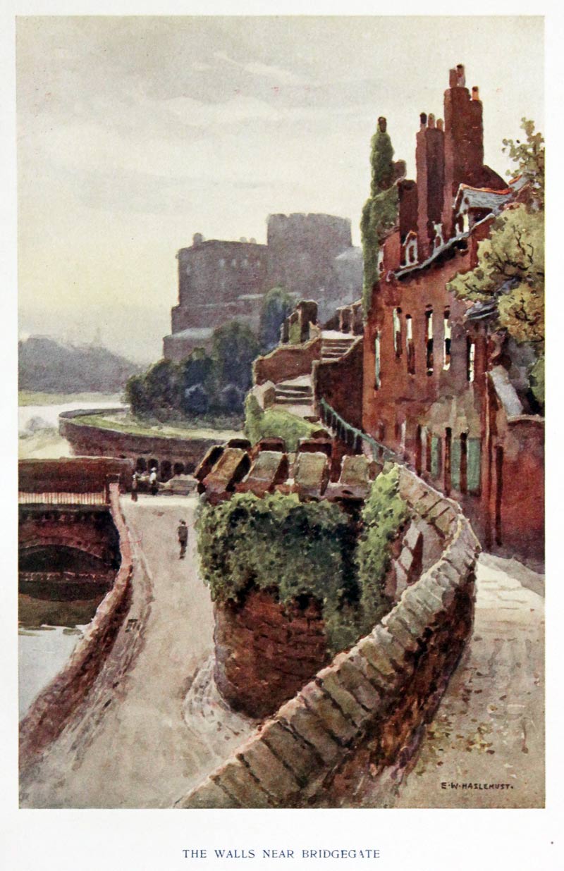 The Walls near Bridgegate, E. W. Haslehust  The Walls near Bridgegate, E. W. Haslehust