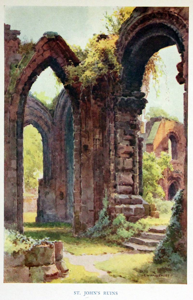 St. John's Ruins, E. W. Haslehust  St. John's Ruins, E. W. Haslehust
