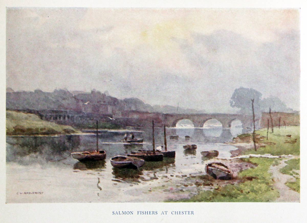 Salmon Fishers at Chester, E. W. Haslehust  Salmon Fishers at Chester, E. W. Haslehust