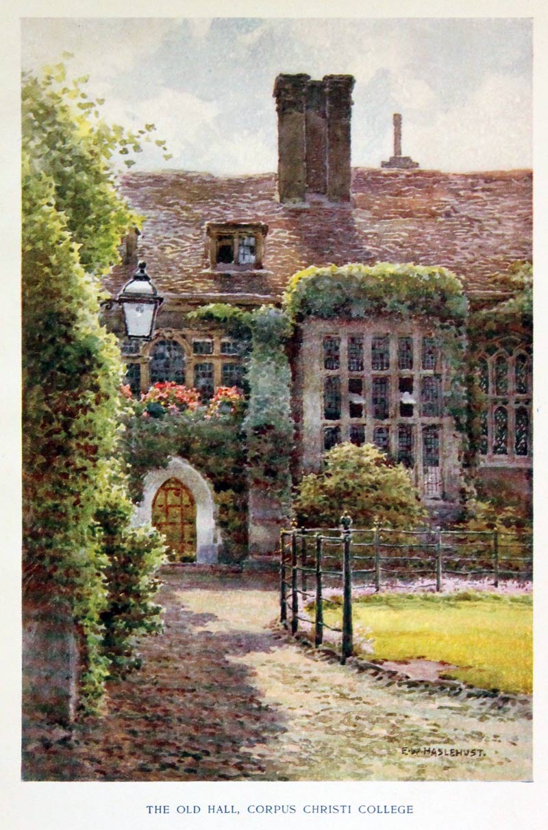The Old Hall, Corpus Christi College E.W.Haslehust