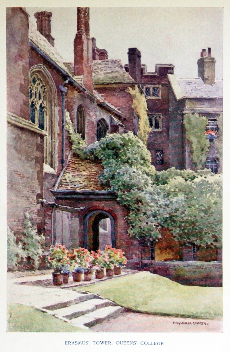 Erasmus' Tower, Queen's College