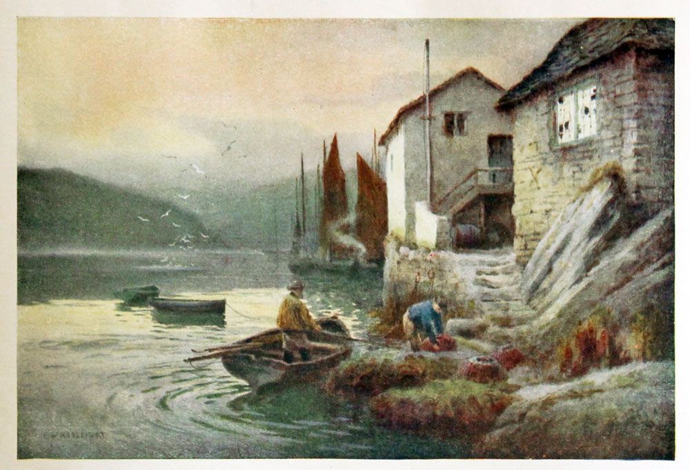 The Harbour Fowey E. W. Haslehust  The Harbour Fowey E. W. Haslehust