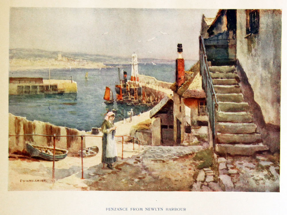 Penzance from Newlyn Harbour, E. W. Haslehust  Penzance from Newlyn Harbour, E. W. Haslehust