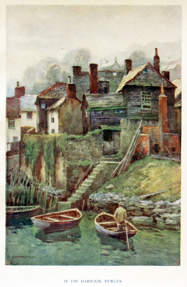 In the Harbour, Newlyn, E. W. Haslehust  In the Harbour, Newlyn, E. W. Haslehust