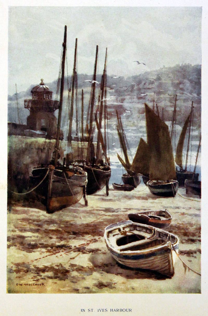 In St. Ives Harbour, E. W. Haslehust  In St. Ives Harbour, E. W. Haslehust
