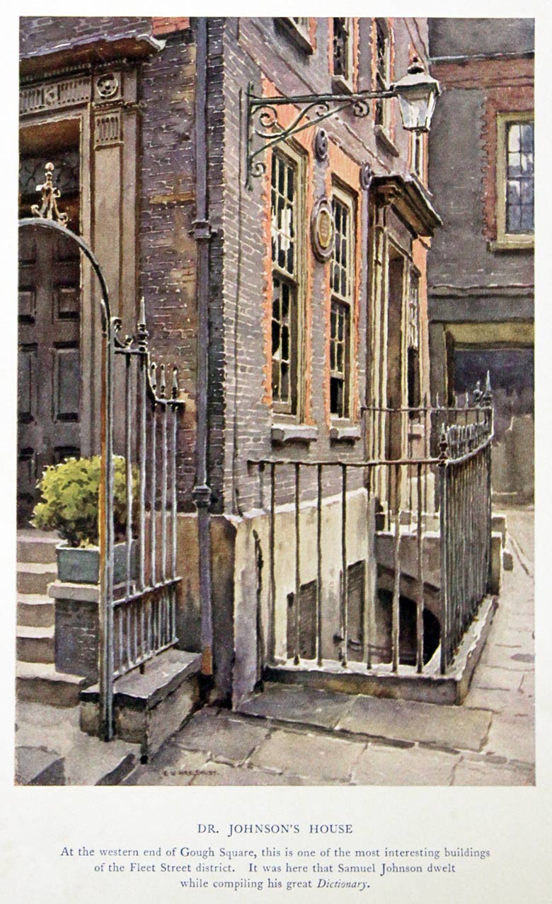 Dr. Johnson's House, E. W. Haslehust