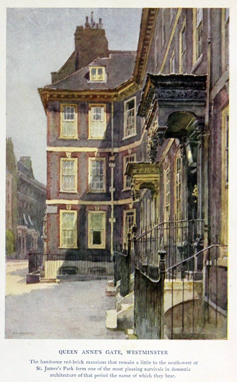 Queen Anne's Gate, Westminster, E. W. Haslehust