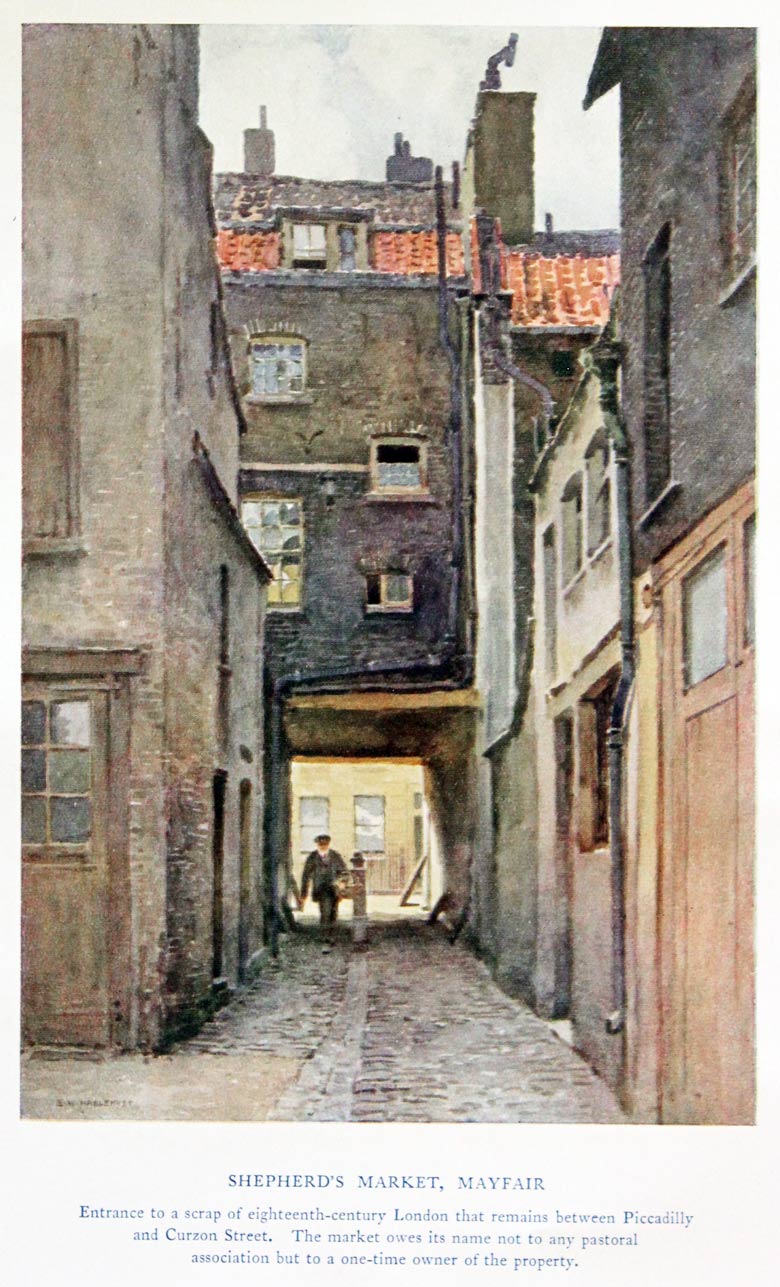 Shepherd's Market, Mayfair, E. W. Haslehust