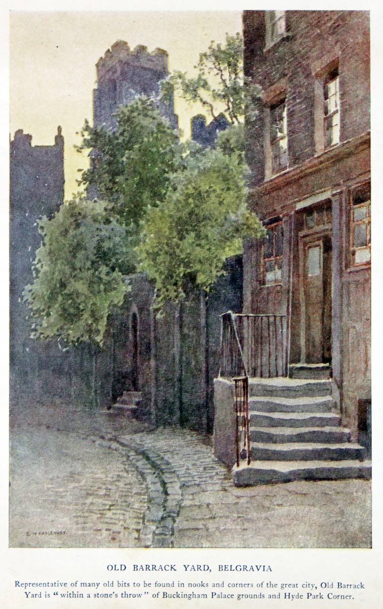 Old Barrack Yard, Belgravia, E. W. Haslehust