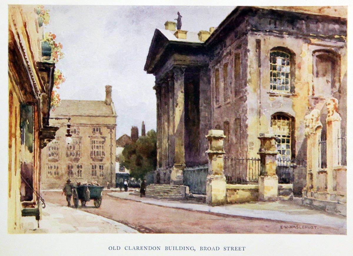 Old Clarendon Building, Broad Street , E. W. Haslehust