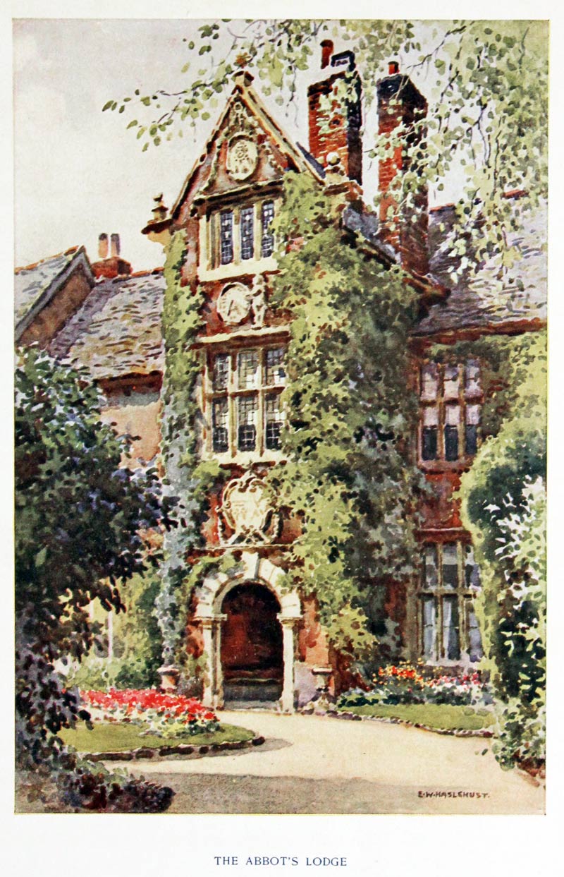 The Abbot's Lodge Exeter, E. W. Haslehust  The Abbot's Lodge Exeter, E. W. Haslehust