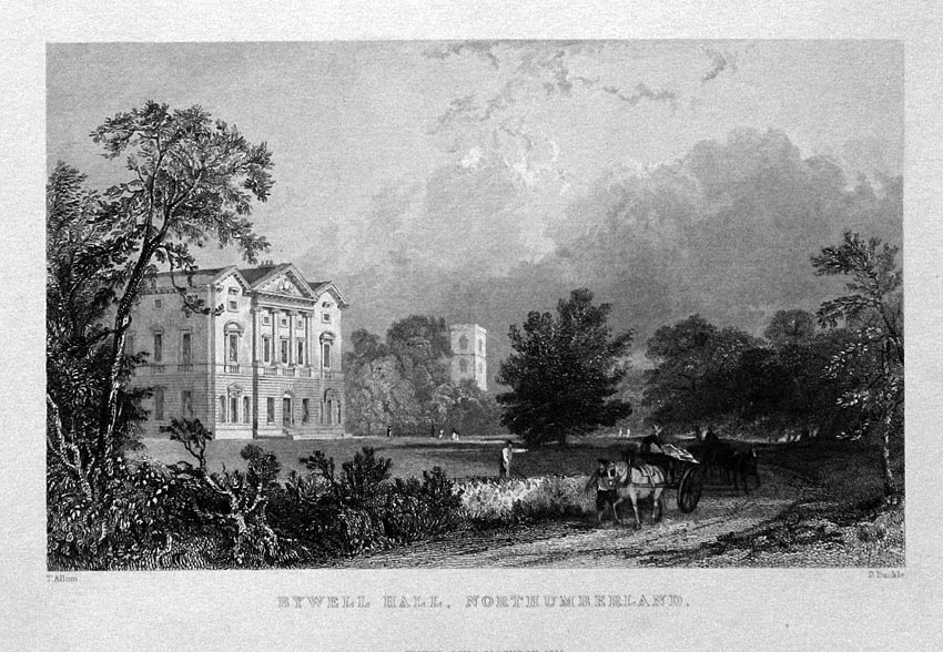 Bywell Hall Northumberland  Bywell Hall Northumberland
