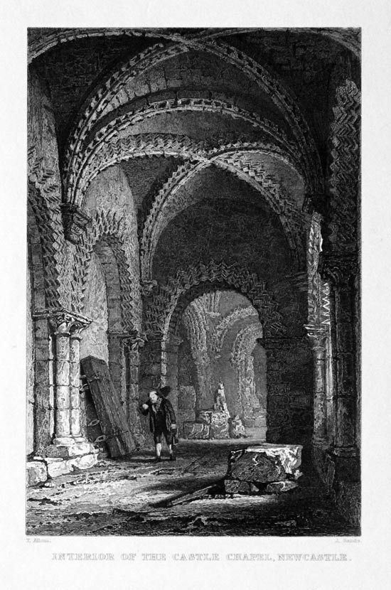 Castle Chapel, Newcastle Northumberland  Castle Chapel, Newcastle Northumberland