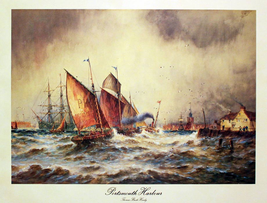 Portsmouth Harbout Thomas Bush Hardy  Portsmouth Harbout Thomas Bush Hardy