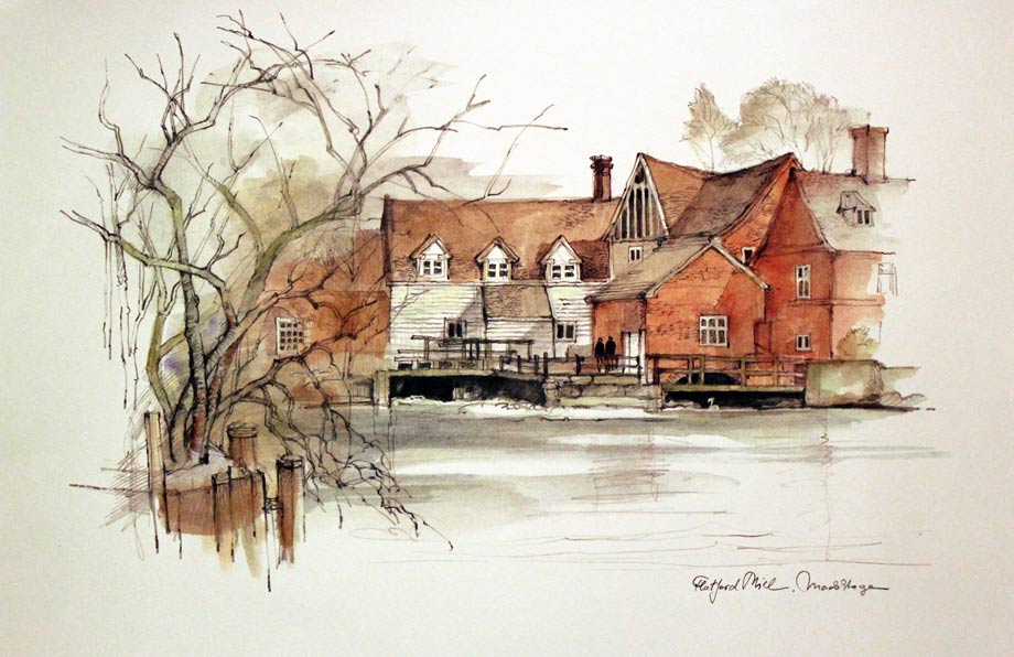 Flatford Mill by Mads Stage