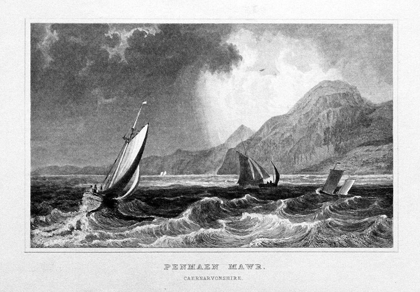 PenmaenmawrCaernarvonshire Henry Gastineau  PenmaenmawrCaernarvonshire Henry Gastineau