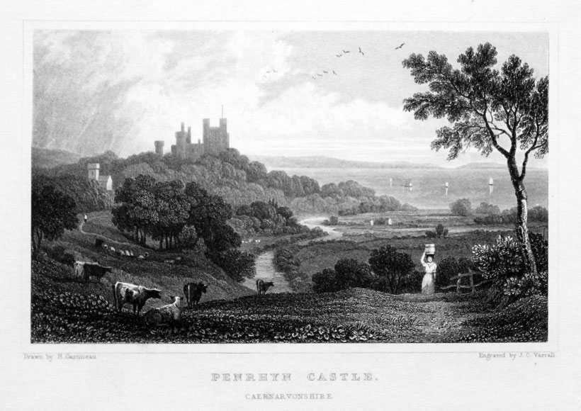 Penrhyn Castle Caernarvonshire Henry Gastineau  Penrhyn Castle Caernarvonshire Henry Gastineau