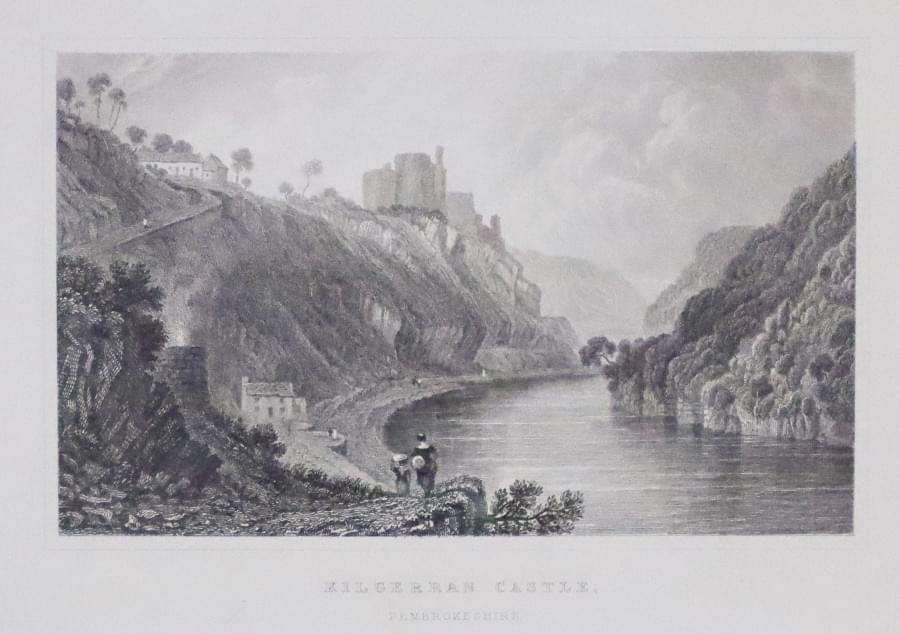 Cilgerran Castle, Pembrokeshire.  Cilgerran Castle, Pembrokeshire.