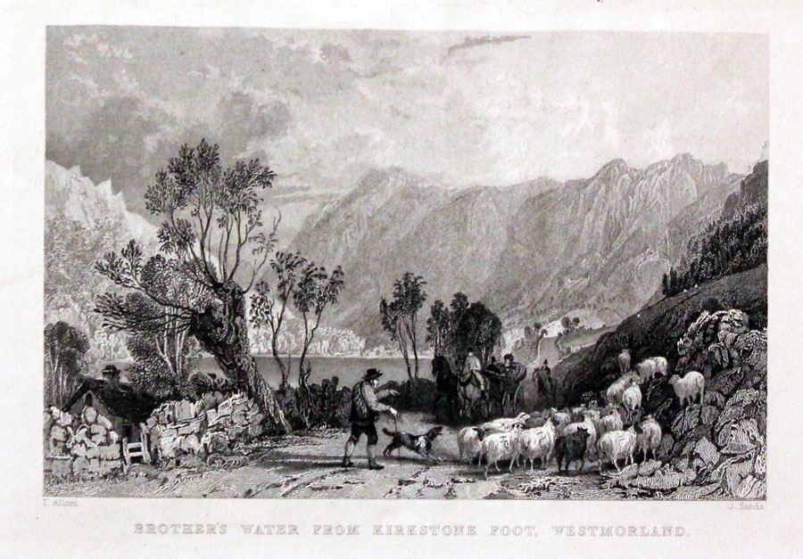  Brother's Water from Kirkstone Foot, Westmorland
 